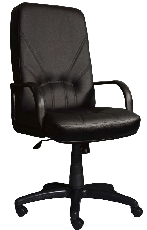 Крісло офісне ПРИМТЕКС ПЛЮС (Ibiza D-5) пластикове, екошкіра, 520 мм